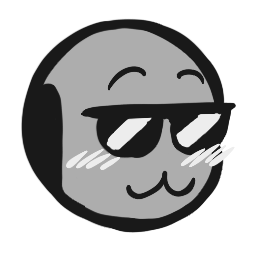 Icon of a pleased Tumblr Anon.